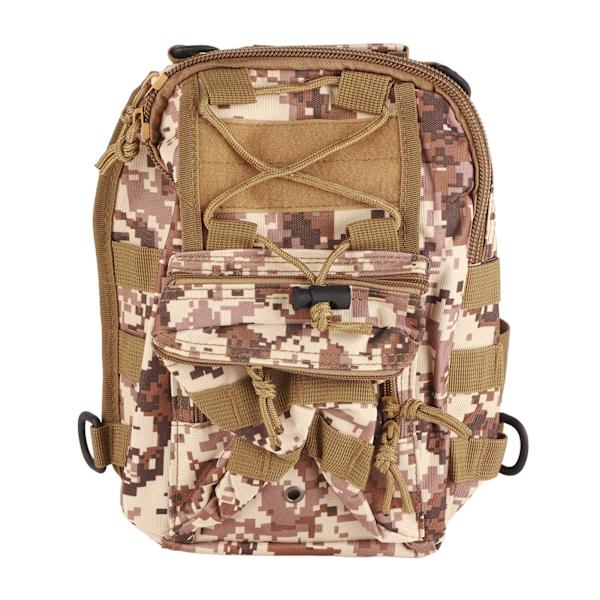 Herre Lille Brysttaske Cykling Skuldertaske Militær Camouflage T