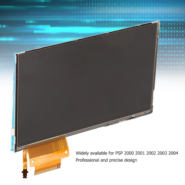 Ersättning LCD-skärm med hög monteringsnoggrannhet LCD-skärm panelbyte för PSP 2000 2001 2003 2004