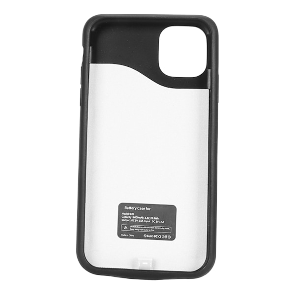 Telefon Batteri Etui 6000mah 4 LED Indikator Indbygget Smart Chip Bærbar Telefon Opladning Etui til IPhone 11