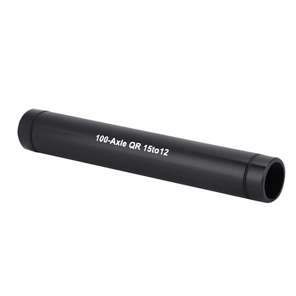Polkupyörän läpiakselin napa-adapteri 15 mm - 12 mm pikalukitusvarras musta