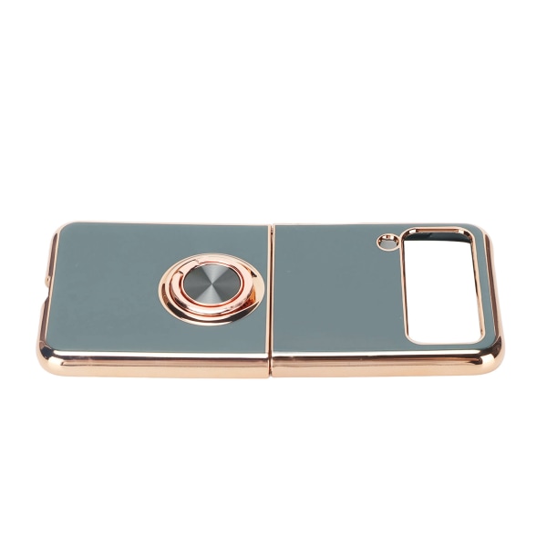 Smarttelefon skyddande fodral bil magnetisk telefonfodral med 360 graders rotation finger loop stativ för Z Flip 3