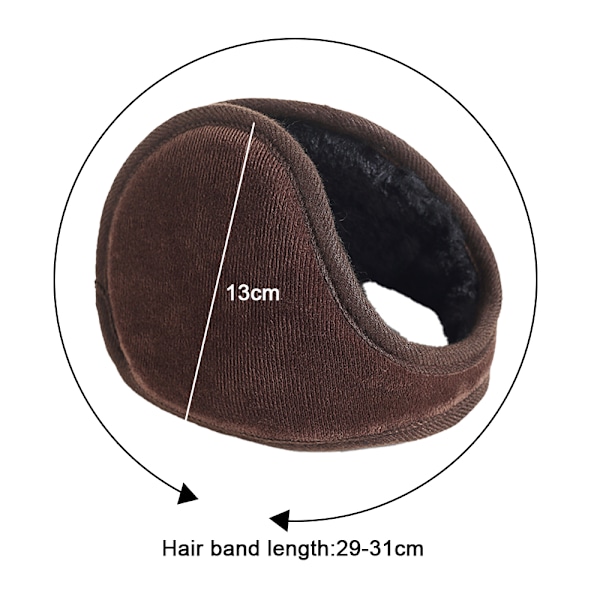 Enkla klassiska fleece unisex värmare för män och kvinnor  Vinter W