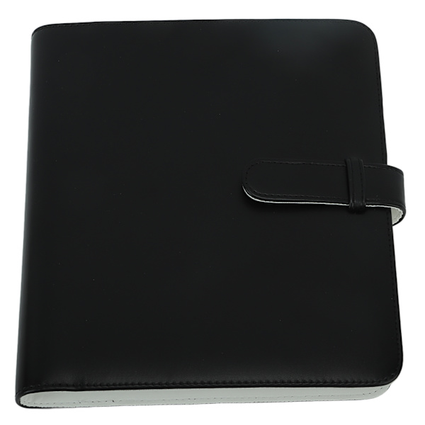 3 tommer 256 lommer fotoalbum PU læder fotoalbum billed etui opbevaringssamling bog til kamera sort