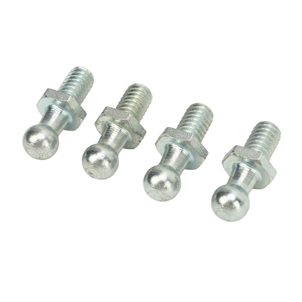 4 st 10 mm kulbultar 5/16-18 gänga hög hårdhet robusta stabila kulbultar brickor kit för verktygslådor husbilar bilar