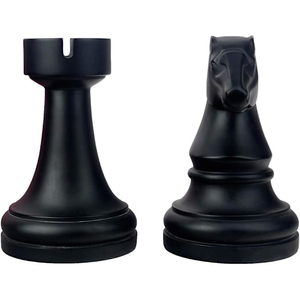 US Chess Federation Standard Dekorativa Bokstöd, Skräddarsydd Design för Hem och Kontor (Perfekt Storlek)