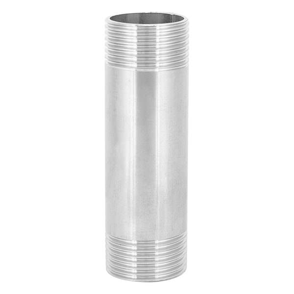 1 tommers NPT til 1 tommers NPT hann gjenge 304 rustfritt stål nippe gjengede rørkoblinger