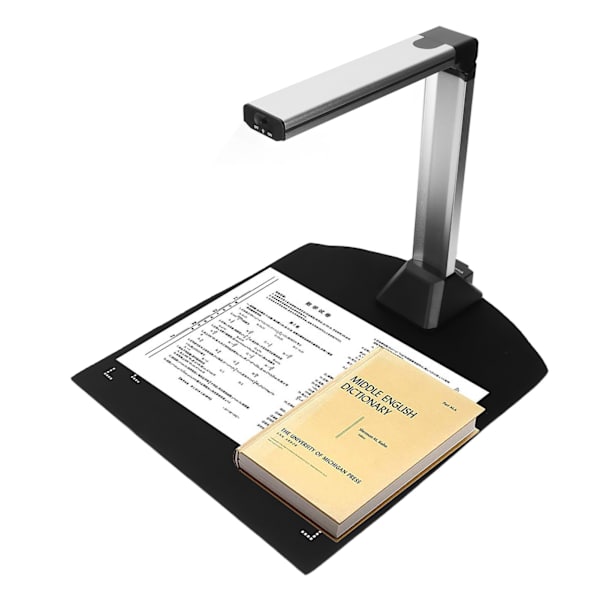 Dokumentkamera A4 OCR-teknik 5MP högupplöst autofokus bärbar USB-dokumentkamera skanner