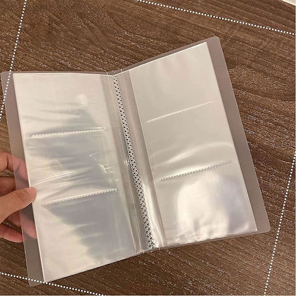 Bred Användning Portabel Design Transparent Smyckesorganisatör, Örhängesförvaringsbok För Rese-smyckeskrin, Högkvalitativt PVC-material Med