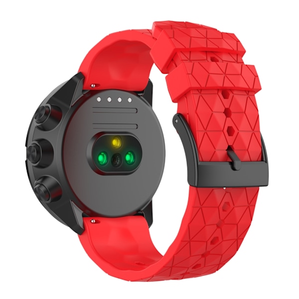 Silikonband Kompatibelt med Suunto 9 Smartwatch GPS/för SUUNTO 9 Baro Sport Handledssensorersättning