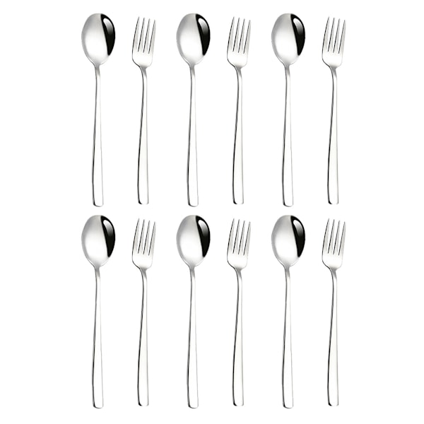 Högkvalitativ tesked i rostfritt stål, elegant design med rostbeständighet, ergonomiskt handtag för bekväm användning, giftfritt 18/0 smitt stål