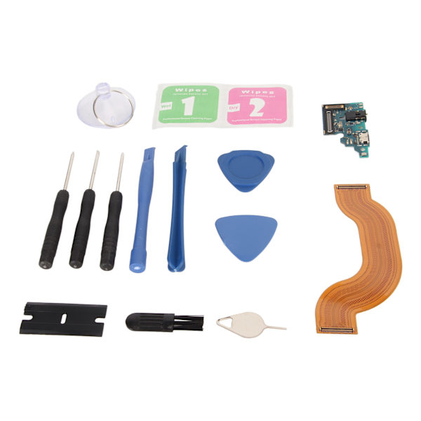 USB-ladekabel Flex-kabel Mobiltelefon Ladeport Base Connector for Galaxy A51 A515F