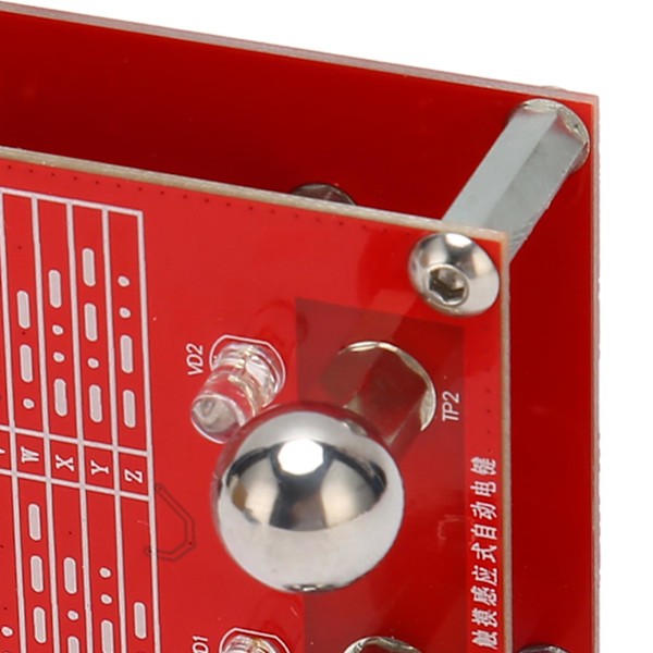 Automatisk telegrafnøkkel 5V CW Morse-koder Nøkkel med magnet fast base for kortbølgeradio 3,5 mm utgangsgrenseflate