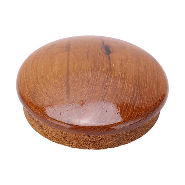 Marine Rat Styrehjul Center Cap 63.5mm/2.5in Teak Træ Glans Finish til Yachter Både