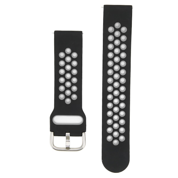 20mm blødt silikone urrem armbåndsurrem udskiftning med lufthuller til Amazfit GTS 3
