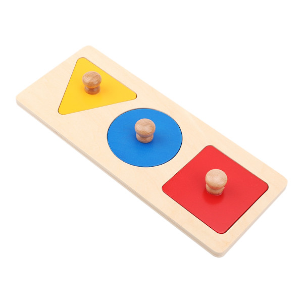 Baby Toddler Hand Grabbing Puzzles Geometrisk Leksak Tidig Barndom