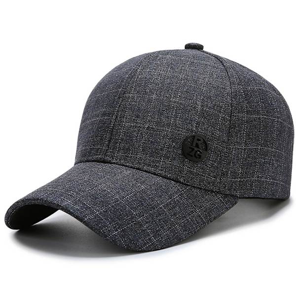 Fashion Sommar Utomhus Herr Basebollhatt Solskydd Casual Tillbehör (Grå)