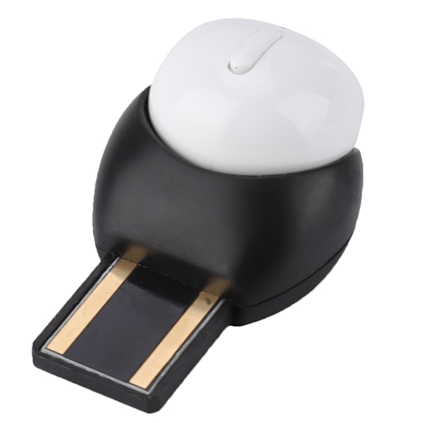 Bärbar bil trådlös Bluetooth-hörlur USB magnetisk laddning i-örat öronsnäcka headset (vit)