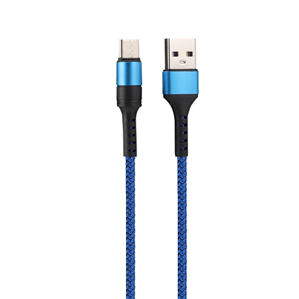 1M 5A TypE C Snabbladdningsdatakabel för Huawei P10/P10plus p20/P20Pro (Blå)