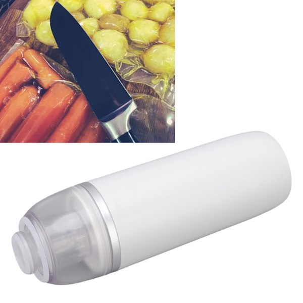 Gourmet Chef’s Companion, Sous Vide Vakuumförpackare Set, Återanvändbara Vakuumförseglade Påsar, Portabel Elektrisk Matvakuumförpackare, Livsmedelsgodkänd BPA-fri