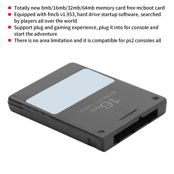Spel FMCB V1.953 Minneskort Gratis MCboot Program Data Saver-kort för PS2/ Playstation 2