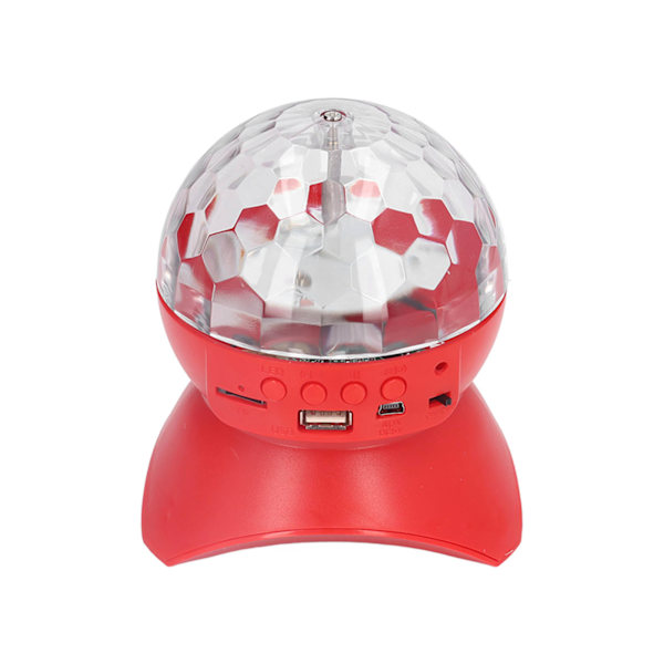 Bluetooth-högtalare Disco Ball LED RGB Färgglad Mini Musik Mobil