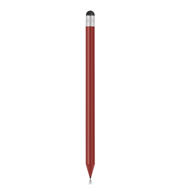 Reserve kapacitiv touchskærm stylus pen blyant til iPhone/ Blackberry/ HTC rød