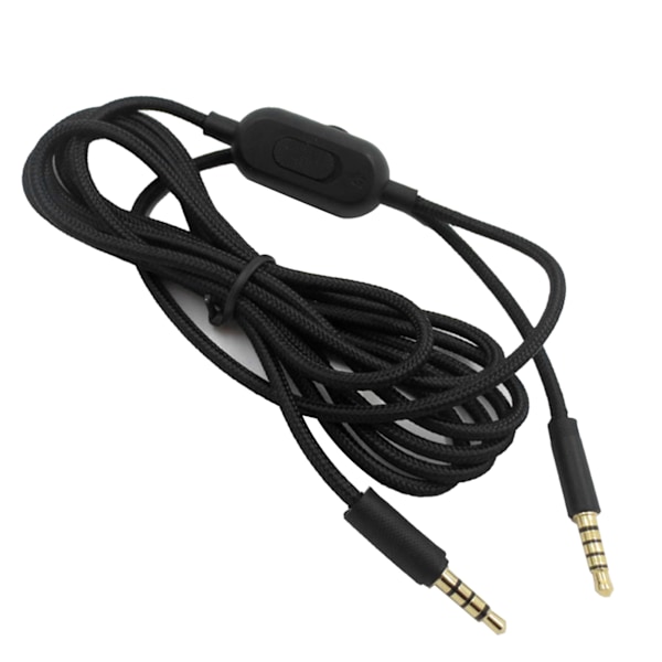 Spillhodetelefon Audiokabel Volum Mikrofonkontroll for Logitech G233 G433 GPRO GPROX