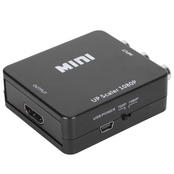 AV till HDMI-konverteradapter för RCA till HDMI-utrustning