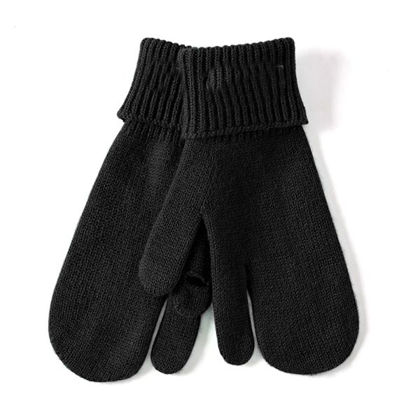 Vinterhandskar Dam, Varma Ull Stickade Fingerlösa All-inclus