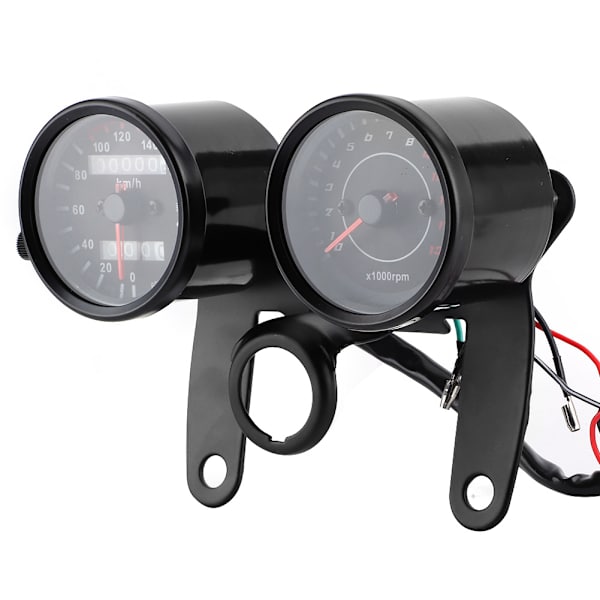 Universell LED-varvräknare för motorcykel, hastighetsmätare, instrument, 12 V