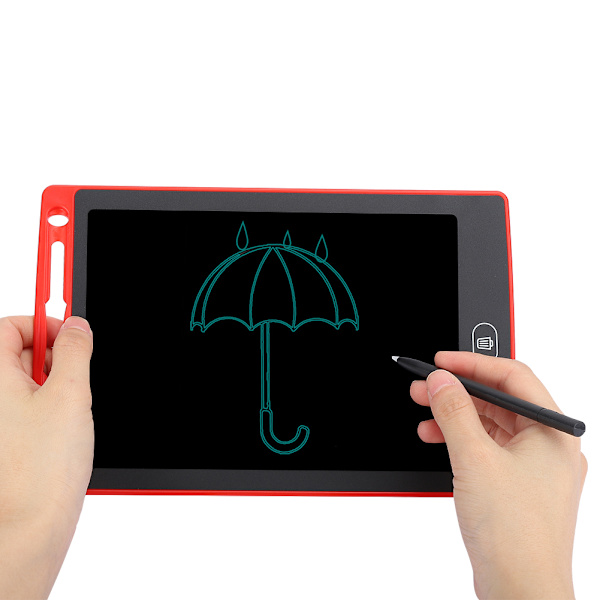 8,5-tums LCD-ritplatta Barn Smart Graffiti Ritplatta Monokrom Handskrift
