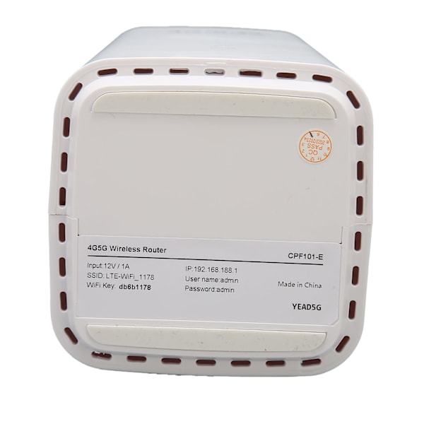 4G LTE -reititin SIM-korttipaikalla, 4 antennia, jopa 32 käyttäjää, langaton WiFi CPE WiFi -reititin toimistoon, 100-240 V, valkoinen