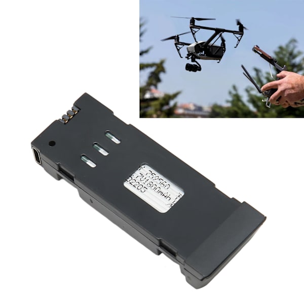 3,7V 1800Mah RC UAV Batteri Tilbehør Bærbar Quadcopter Reservedele til Eachine E58 L800 JY019 S168 X Pro