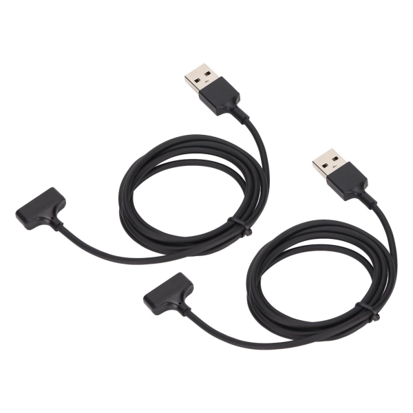 2 kpl USB-kellon latauskaapelia 3,3 jalkaa Yleismaailmallinen pikalatausliitäntäkaapeli Fitbit Ionic -älykellolle
