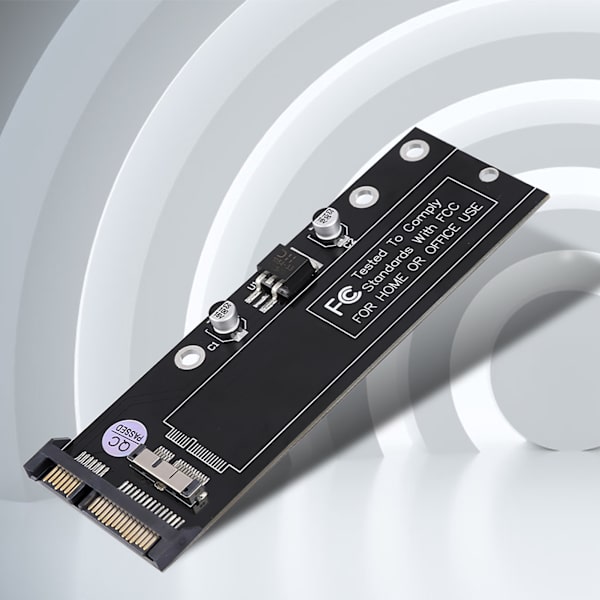 12+6pin till 22Pin SATA hårddiskdrivkonverteradapterkort för Macbook 2010 2011 SSD PCBA