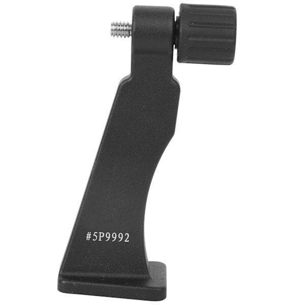 Datyson Metal Holdbar Sort 1/4 Tommer Skrue Kikkert Adapter Teleskop Beslag Stativ Forbindelses Tilbehør