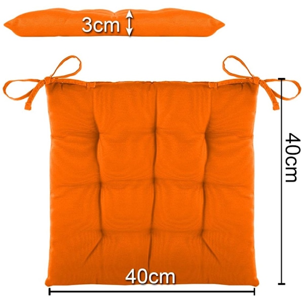 Set med 4 st Stolsdynor, 40*40cm