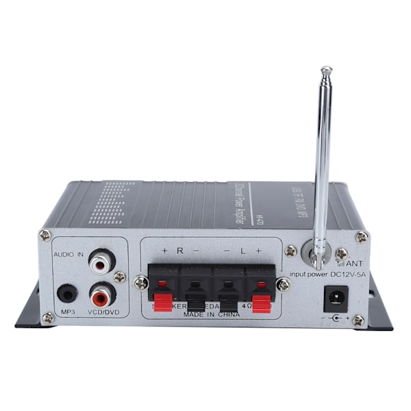 USB Minnebrikke Digitalspiller FM Bluetooth 4.2 Bil Strøm HiFi Stereo Lydforsterker