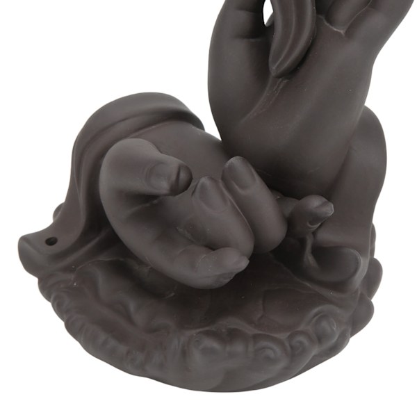 Buddha hånd foss røkelse brennere røyk foss moderat størrelse tilbakeløp røkelse holder for soverom studier kontorer