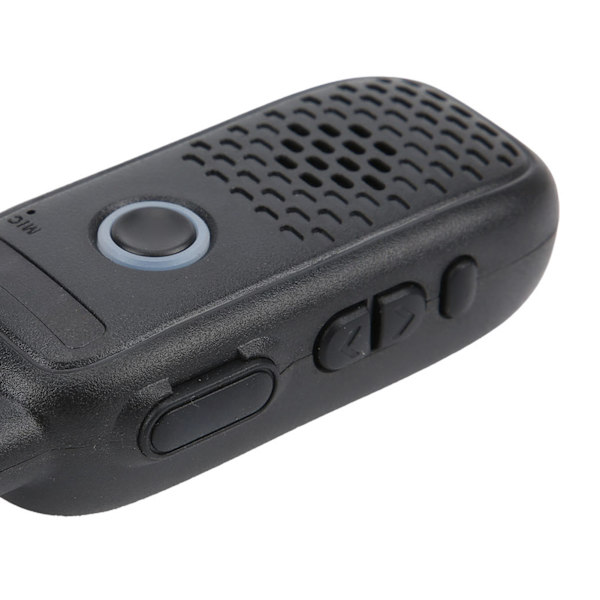 Mini Walkie Talkie UHF PMR FRS Handheld Radio 2W 400‑470MHz med USB-kabel 1200mAh batteri