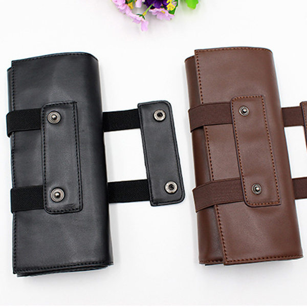Hårstylist saks holder pung etui for frisører, salong verktøy hylster veske, rull opp arrangør