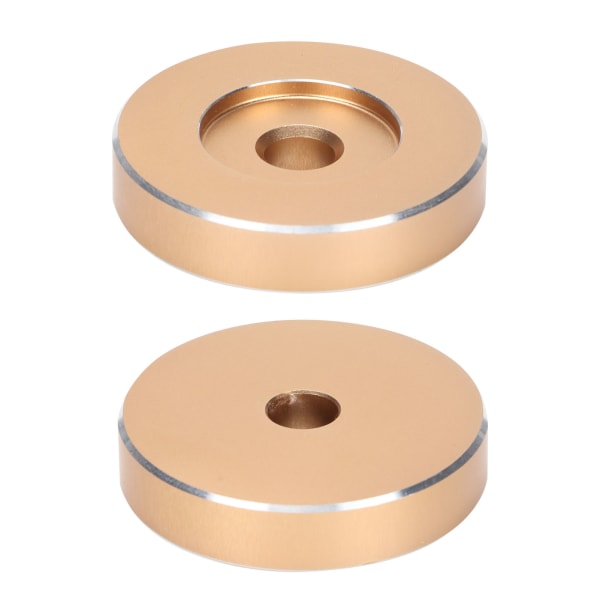 45 RPM pladespilleradapter Stor hulkonverteringsplade Vinyl sort klemmeadapter til de fleste plader med stort hul