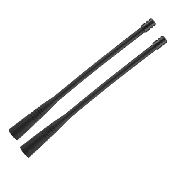 2 stk. bærbar UHF håndholdt walkie talkie tovejs radioantenne til Yaesu/Vertex