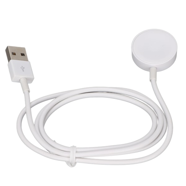 Smart magnetisk urlader med 3,3ft hurtigopladningskabel kompatibel med IWatch-serien