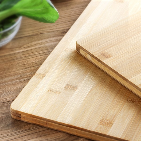 Professionell Skärbräda, Bambu Köksbräda, Multifunktionell För Att Skära Frukt Grönsaker Kött, Icke-Absorberande Yta Bevarar Maten