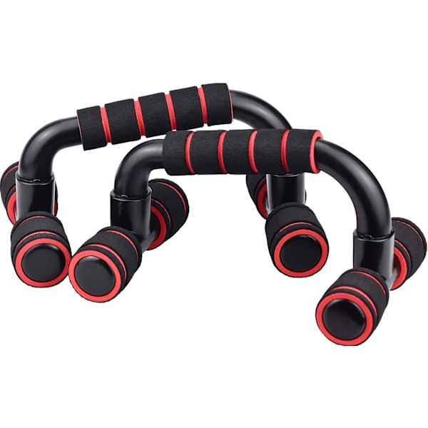 Ergonomiska Push-up Bar Ställ för Ökad Effektivitet, Lutande Push-up Bar Ställ med Halkfria Skumgrepp för Säkrare Överkroppsövningar