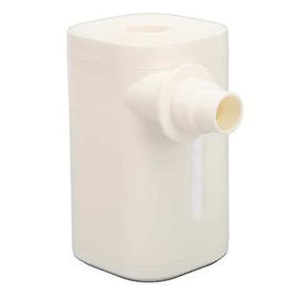 4000mAh Portabel Mini Luftpump med 4 Munstycken - Vit