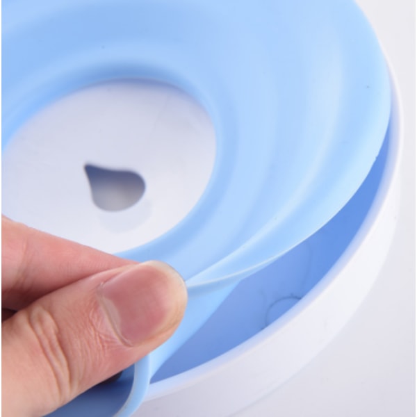Flytande Skål med Skiva, Anti-Översvämning och Långsammare Drickhastighet, Avtagbart Stänkskydd Säkerställer Hygieniskt Vatten, Fristående Design med Silikon