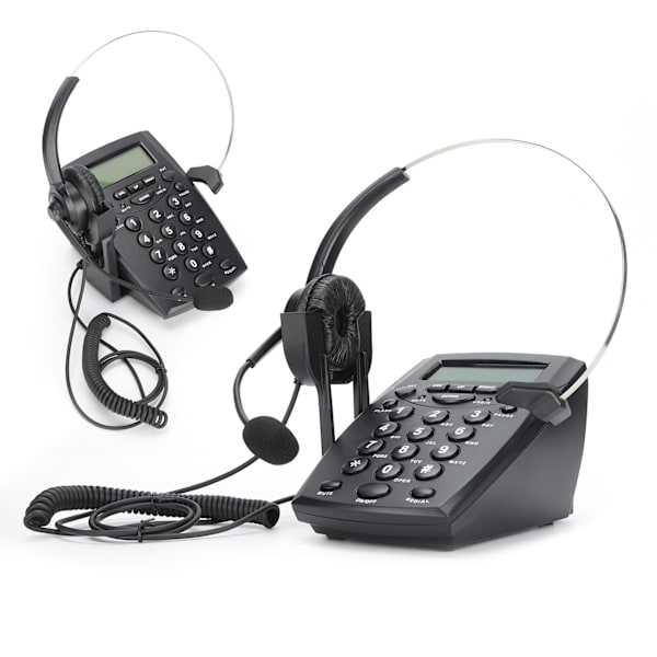 HT800 Kablet Telefonsamtale med Omnidireksjonell Mikrofon Headset Egnet for Kontor og Hjem