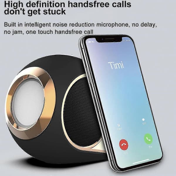 Trådløs Bluetooth-høyttaler Stereo Bluetooth-høyttaler, Golden Egg Bluetooth-høyttaler
